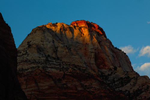 Zion Canyon Sunset