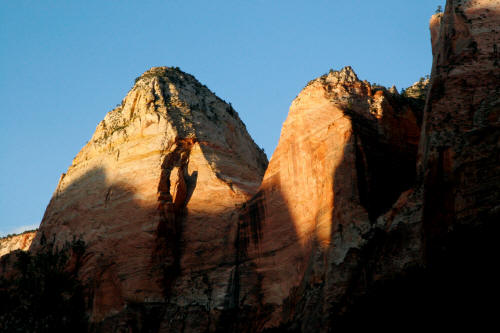 Zion Canyon Sunset