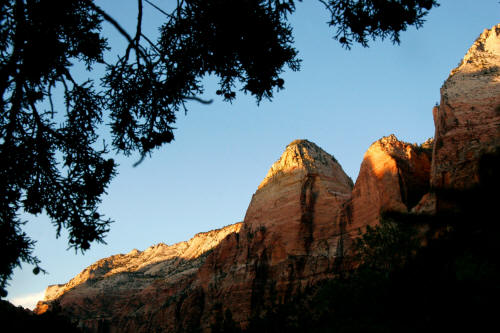 Zion Canyon Sunset