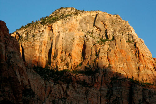 Zion Canyon Sunset